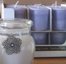 Highly aromatic boutique votives - 18 per box